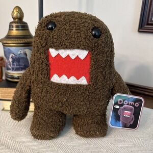 Domo kun NHK Mascot Plush 10" Sekiguchi Stuffed Toy Doll Japan